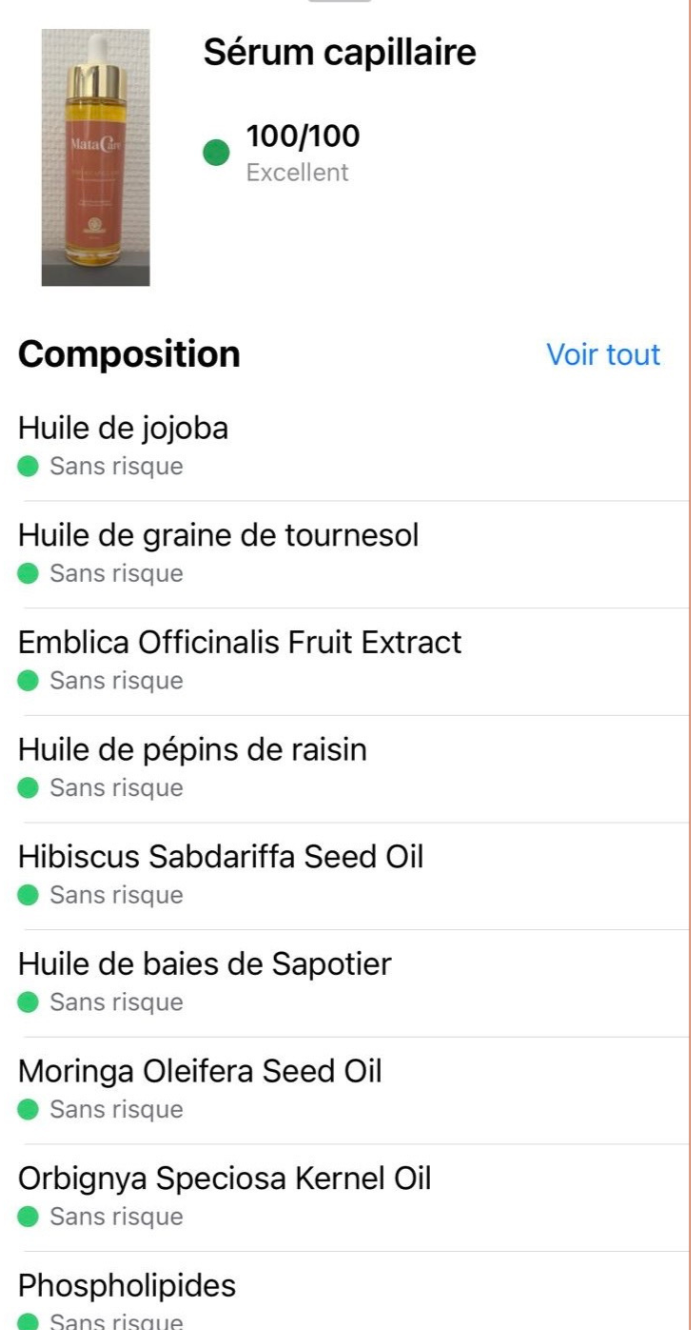 Sérum Capillaire
