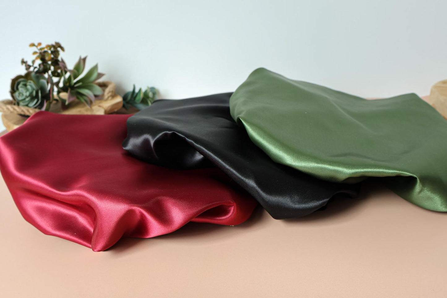 Bonnet en satin