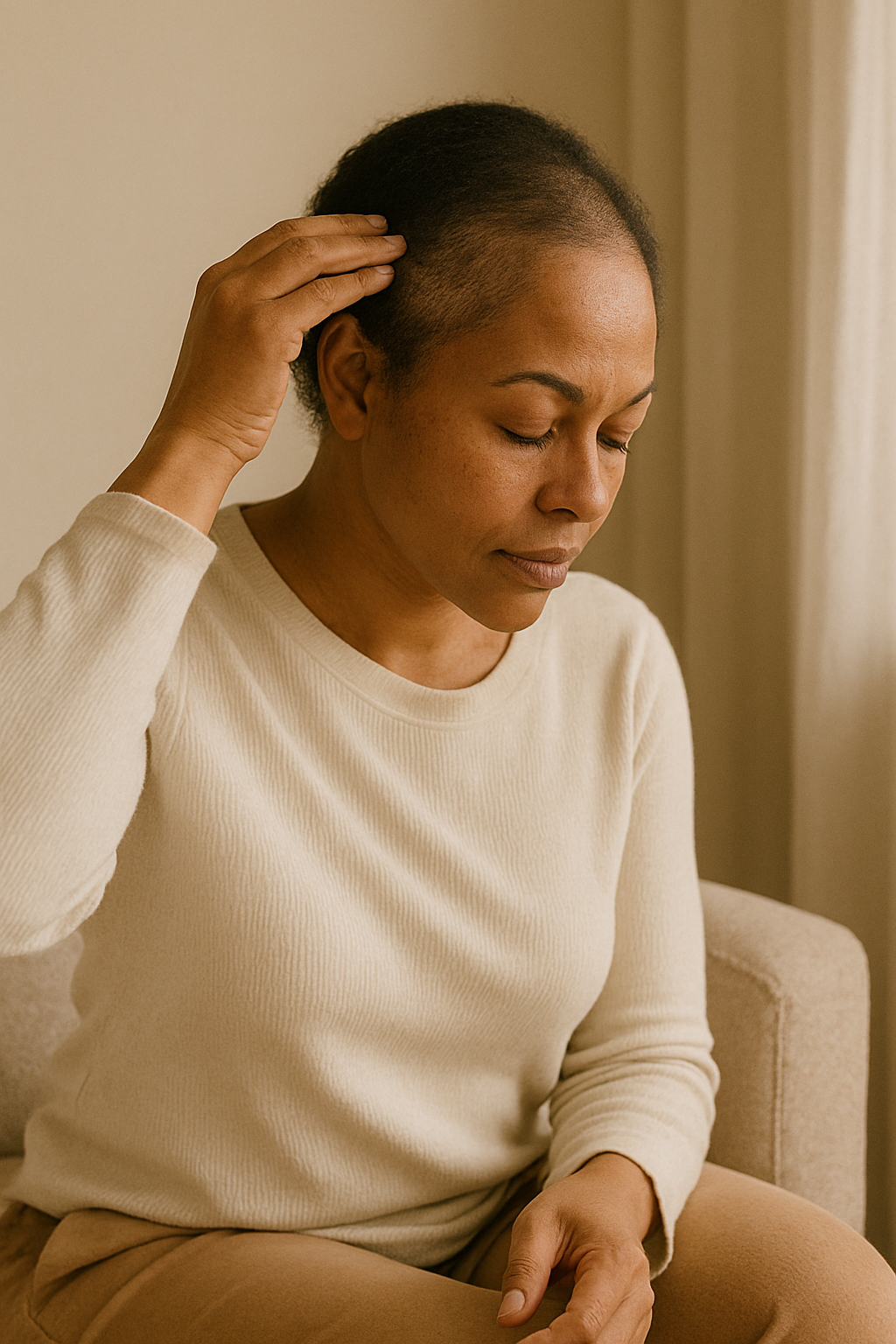 Chute de cheveux : Mon parcours et la naissance de MataCare, marque capillaire naturelle pour cheveux texturés