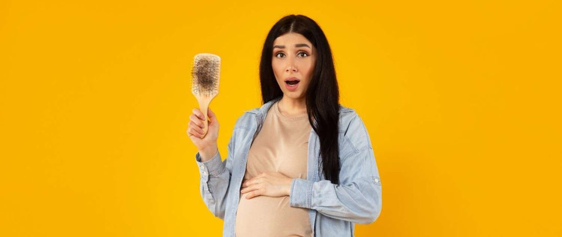 Chute de cheveux post-partum : causes et traitement avec études