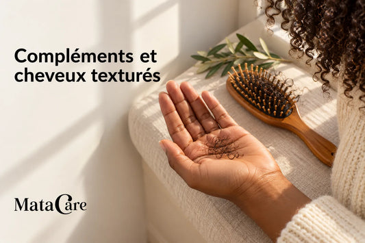 Complément alimentaire cheveux texturés, crépus et bouclés