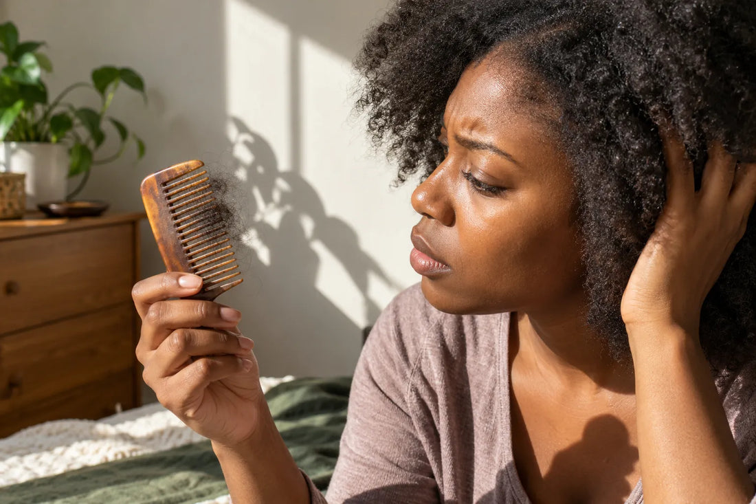 Chute de cheveux afro : quel traitement naturel choisir ?